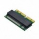 1X (12 és 16 tűs Ngff M.2 Nvme Ssd konvertáló kártya adapterkártya MacBook Air H3A5-hez)