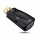 1X (HDMI-VGA átalakító aranyozott 3,5 mm-es csatlakozókábellel a P L4L7-hez
