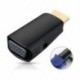 1X (HDMI-VGA átalakító aranyozott 3,5 mm-es csatlakozókábellel a P L4L7-hez