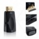 1X (HDMI-VGA átalakító aranyozott 3,5 mm-es csatlakozókábellel a P L4L7-hez