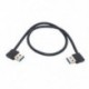 USB 3.0 típusú A hím, 90 fokos balra, derékszögű, hosszabbító kábel S F2V5