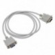 1X (RS232 DB9 9 érintkezős dugaszos és aljzat soros port kábel ipari adapter 1.3M S5W1