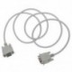 1X (RS232 DB9 9 érintkezős dugaszos és aljzat soros port kábel ipari adapter 1.3M S5W1