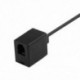 2x (3,5 mm-es dugaszoló csatlakozó az RJ9 4P4C aljzathoz-adapter átalakító hosszabbító kábel Wir R8Q9