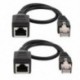 30 cm-es RJ45 hosszabbító kábel, hím-Ethernet kábel két O2N1 hálózathoz