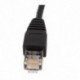 30 cm-es RJ45 hosszabbító kábel, hím-Ethernet kábel két O2N1 hálózathoz