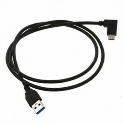 USB 3.0 A típusú hím - USB 3.1 C típusú hím derékszögű USB Data Sync &amp  Char U5R3