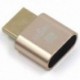 2X (VGA virtuális kijelző adapter HDMI DDC EDID Dummy Plug fej nélküli szellemlemez X5M2
