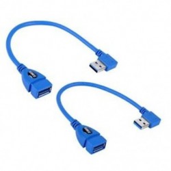 RÖVID SuperSpeed USB 3.0 dugaszoló csatlakozó dugasz, 90 fokos adapter B2B3
