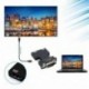 1080P HDMI aljzat - VGA hím audio kimeneti kábel-átalakító adapterrel J7W6