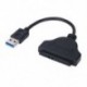 2,5 &quot -es SATA USB 3.0 - SATA adapter - fekete A2L9