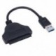 2,5 &quot -es SATA USB 3.0 - SATA adapter - fekete A2L9