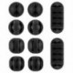 1X (USB kábeltartó asztal 10 db. TPR kábelcsatlakozók Kábelkezelő kábelfülke K7S1