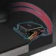 1X (SSD / SATA III merevlemez-csatlakozókábelek (1 x 4 tűs kettős, 15 tűs SATA N6R5)