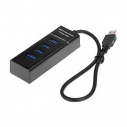 Nagy sebességű USB 3.0 Hub 4 Port Splitter adapter, 5 Gbps, hordozható az S2A5 PC laptophoz