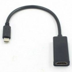 USB C – HDMI adapter 4K 60 Hz C típusú 3.1 Hüvely és HDMI aljzat A4W1 kábel-adapter