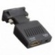 1080P VGA aljzat HDMI aljzathoz adapter átalakító I0Y7 USB audió kábellel