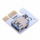 1x (008S PC PCIe PCI-E PCI Express Riser kártya 1x - 16x USB 3.0 adatkábel S C2Y7