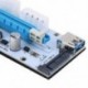 1x (008S PC PCIe PCI-E PCI Express Riser kártya 1x - 16x USB 3.0 adatkábel S C2Y7