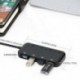 1X (Rendkívül vékony USB 3.0 4-portos hub egy-négy USB-hub 4-portos kapcsoló T8M9)