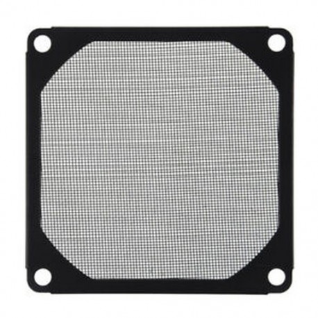 8 cm x 8 cm méretű PC hűtőventilátor, alumínium, pormentes Meshy Filtere Black O2V3