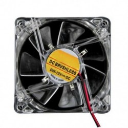Ventilátor mérete: 80x80x25mm, színes négycsillagos 4 LED-es fény, neontisztítás, 80 mm-es számítógép, E1Y6