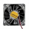 Ventilátor mérete: 80x80x25mm, színes négycsillagos 4 LED-es fény, neontisztítás, 80 mm-es számítógép, E1Y6