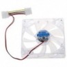 12x12x2,5cm új 12025 12V számítógép PCU CPU csendes hűtőtok Ventilátor N0L3