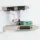 1X (2Port RS-232 soros port  1 DB25 nyomtató párhuzamos port Pci-E Pci kártya AdZ1U9)