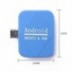 Android telefonokhoz USB Dongle SDR   R820T2 DVB-T SDR TV Tuner Rádióvevő M1F4
