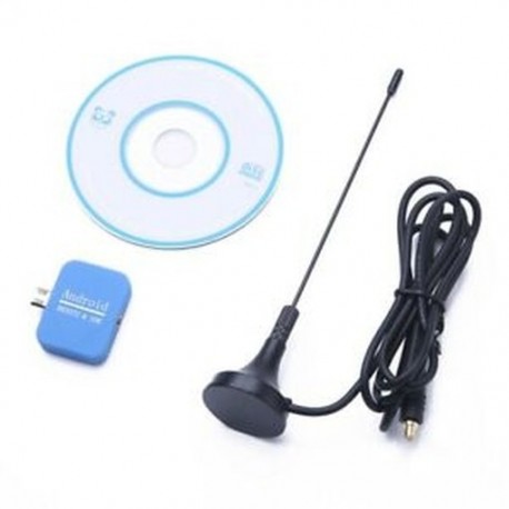 2X (Android telefonokhoz USB Dongle SDR   R820T2 DVB-T SDR TV Tuner Rádió Receiv I4O9