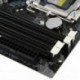 4X (Jia Huayu X58 asztali alaplap LGA 1366 DDR3 számítógép alaplap IntelZ9C7