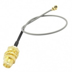 1X (SODIAL (R) U.FL IPX és SMA női pigtail-kábel 1,13 mm közötti, az F6X1 WiFi hálózathoz)