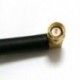 1 pc 3G Gsm antenna 900-1800Mhz 1.5Dbi Omni SMA Férfi derékszögű Cdma Wcdma R8H7