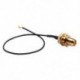 15 cm U.FL / IPX to RP-SMA női antenna pigtail jumper kábel arany U4J5 F1O8 U2N0