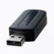 Fekete Bluetooth USB vevő, 3,5 mm-es sztereó audió zenei vevő iPhone M W8G5-hez