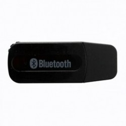 Fekete Bluetooth USB vevő, 3,5 mm-es sztereo audió zenei vevő iPhone M C6N5-hez