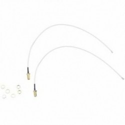 1X (2PCS RF pigtail kábel RP-SMA aljzat - U.FL / IPEX Mini PCI RG178 30CM S9O7)