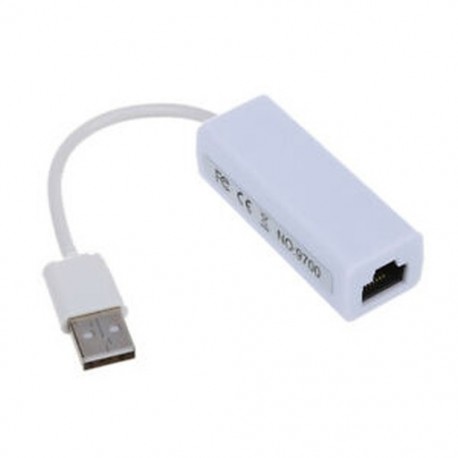 Ethernet 10/100 vezetékes hálózati USB adapter a LAN RJ45 D4C6 kártyához