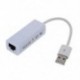 Ethernet 10/100 vezetékes hálózati USB adapter a LAN RJ45 D4C6 kártyához