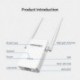 8X (Comfast 755Ac 1200Mbps Wifi ismétlő, kettősávos Wifi jel erősítő Wir H3V9