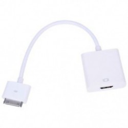 1X (dokkoló csatlakozó HDMI HDTV TV adapterkábelhez az iPad iPad2 iPad3 iPhone D8E5 készülékhez