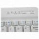 2X (Alumínium vezeték nélküli Bluetooth Mini billentyűzet MAC IOS Android Windows PC W9Y6 operációs rendszerhez