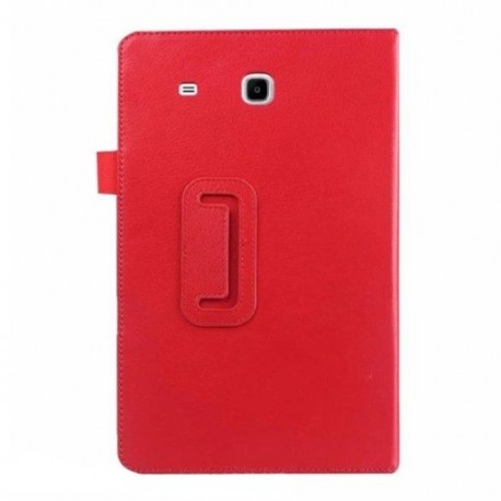 6X (Samsung Galaxy Tab E 9,6 hüvelykes folio tokhoz - Slim Fit prémium vegán Le E1A8