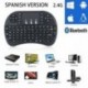 I8 2,4 GHz-es vezeték nélküli Mini Qwerty billentyűzet egér érintőtábla vevővel a Pc U7H6-hoz