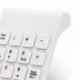 2X (vezeték nélküli 2,4 GHz-es 18 kulcsos számbillentyűzet numerikus billentyűzet billentyűzettel a V4J5 laptophoz)