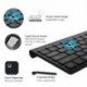 5X (Mini vezeték nélküli egérbillentyűzet laptop asztali Mac számítógéphez, W1L2 otthoni iroda