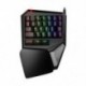 2X (Delux T9 PLUS mini billentyűzet mechanikus Gaming profi billentyűzet Ergono H4M3