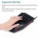 2X (Delux T9 PLUS mini billentyűzet mechanikus Gaming profi billentyűzet Ergono H4M3