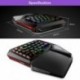2X (Delux T9 PLUS mini billentyűzet mechanikus Gaming profi billentyűzet Ergono H4M3